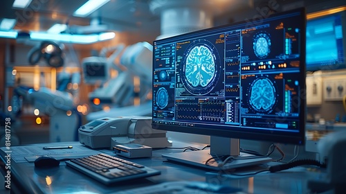 Behold the elegance of medical technology as the lens captures the ultra HD details of advanced diagnostic equipment, its flawless surfaces reflecting the pursuit of excellence in healthcare.