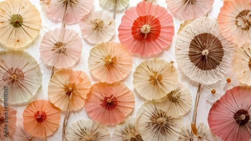 Wallpaper Mural delicate summer slowmotion floral nature background, glass flowers in motion, ethereal floral art. Torontodigital.ca