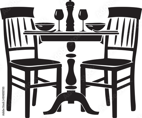 table and chairs