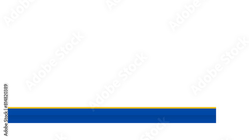 News Graphics Blue and Yellow Creative Lower third