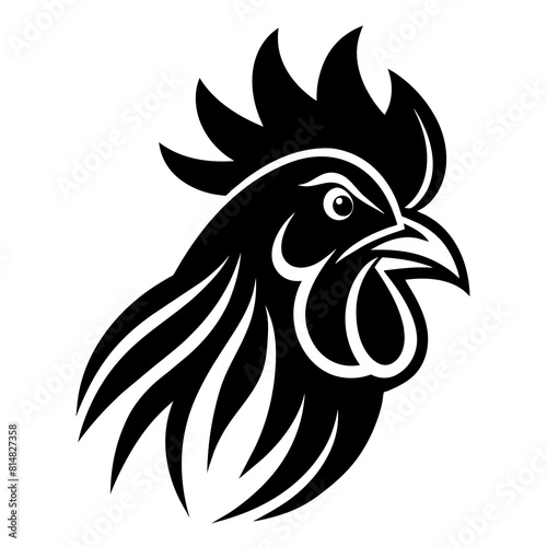 Wallpaper Mural             Rooster head icon logo vector illustration.
 Torontodigital.ca