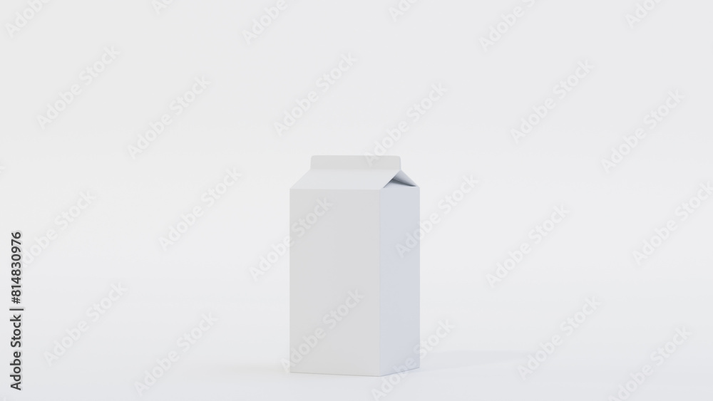 a white box with a lid on a white surface