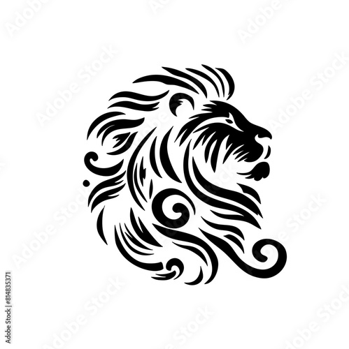 Wallpaper Mural lion tribal tattoo Torontodigital.ca