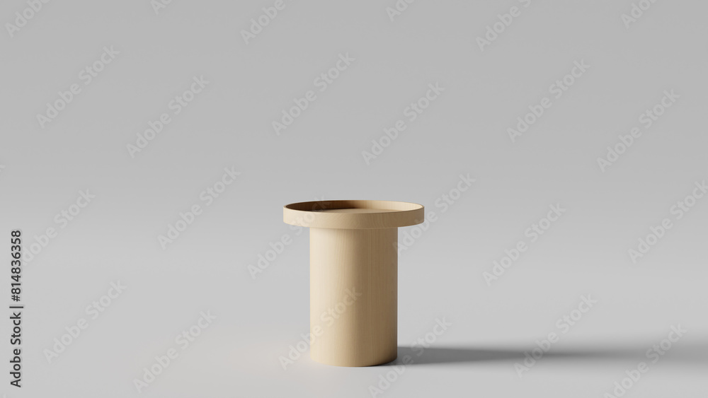 a small vase with a brown top on a gray surface a small vase with a brown top on a gray surface