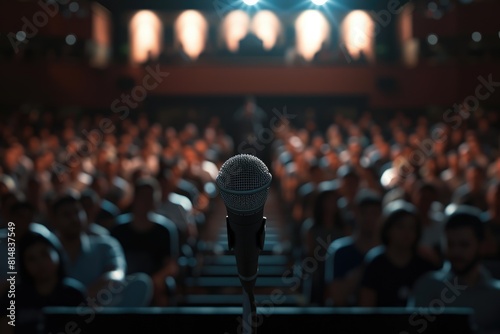 Captivating Speech: Auditorium Perspective