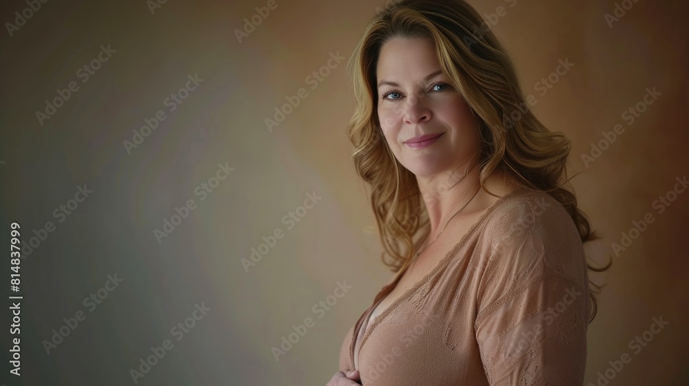 Timeless Beauty: Graceful Pregnancy Studio Portrait Timeless Beauty: Graceful Pregnancy Studio Portrait