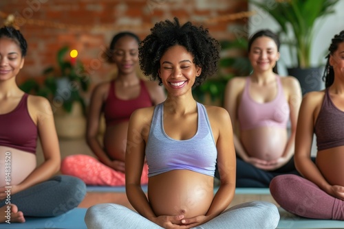 Blossoming Bonds: Moms-to-Be Yoga Session