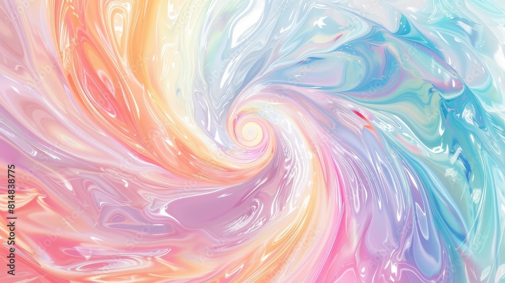 Mesmerizing swirls of pastel colors Mesmerizing swirls of pastel colors