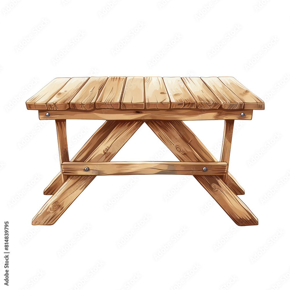 wood table isolated on transparent background wood table isolated on transparent background