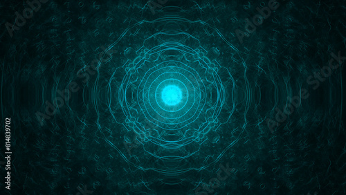 glowing blue futuristic background