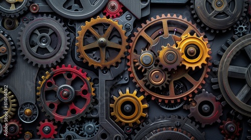 Wallpaper Mural Intricate timepiece mechanics. exquisite journey through the evolution of timekeeping Torontodigital.ca