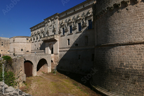 Castle in Corigliano d Otranto, Italy