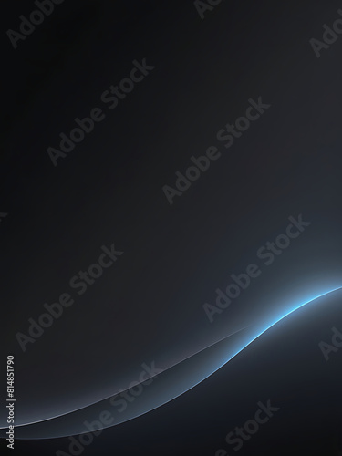 Abstract black gradient background modern luxury studio dark background texture wallpaper Empty black color studio room background  gradient  texture  abstract  blue background texture. ai