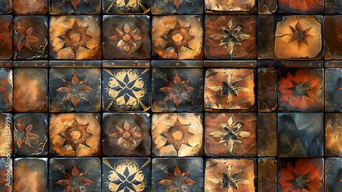 Artisan Craft Tiles: Photo Realistic Tiles Inspired by Traditional Colombian Handicrafts Sold at Festivals