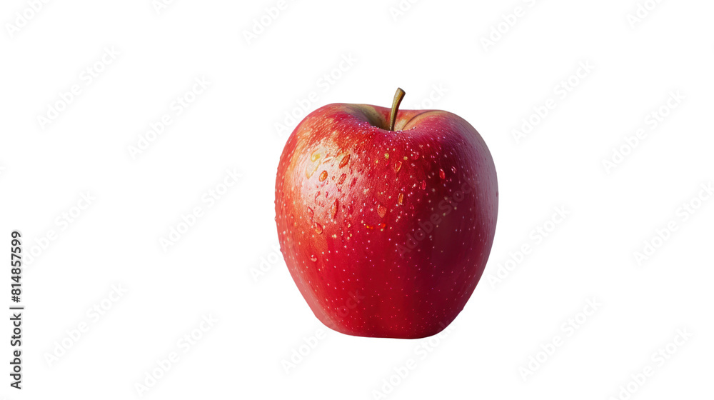 Fresh red apple isolated on transparent and white background.PNG image. Fresh red apple isolated on transparent and white background.PNG image.