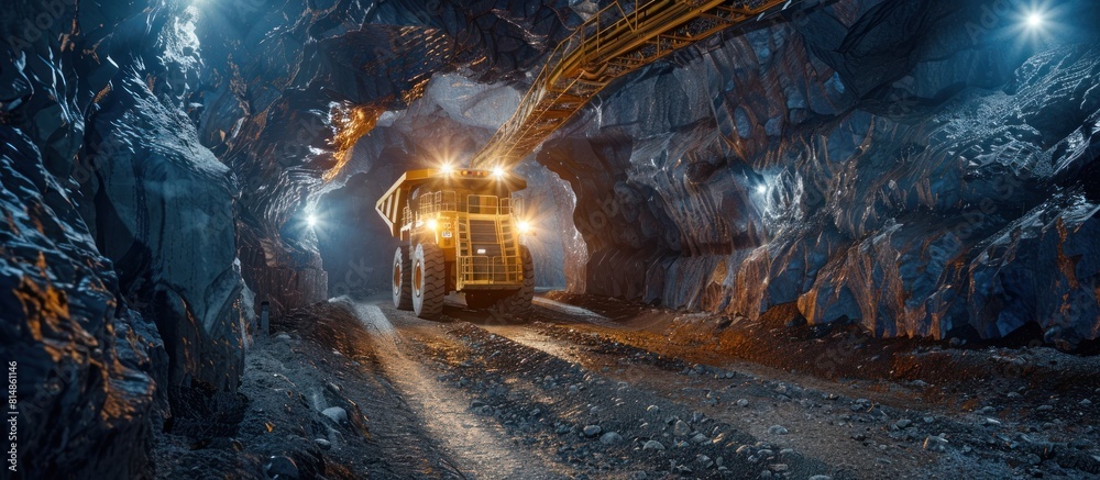 Technologically Advanced Gold Mine with Real Time Monitoring and Optimization Systems