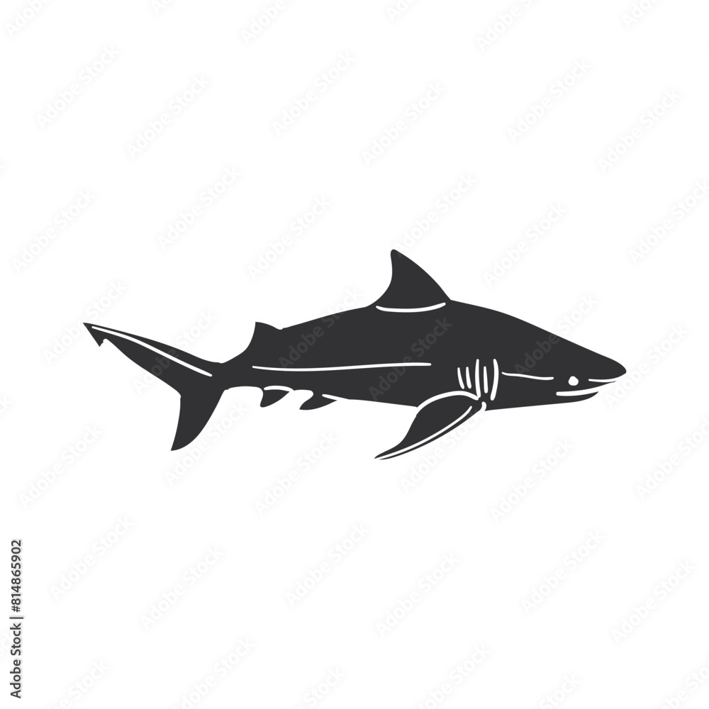 White Great Shark Icon Silhouette Illustration. Animals Vector Graphic Pictogram Symbol Clip Art. Doodle Sketch Black Sign. White Great Shark Icon Silhouette Illustration. Animals Vector Graphic Pictogram Symbol Clip Art. Doodle Sketch Black Sign.