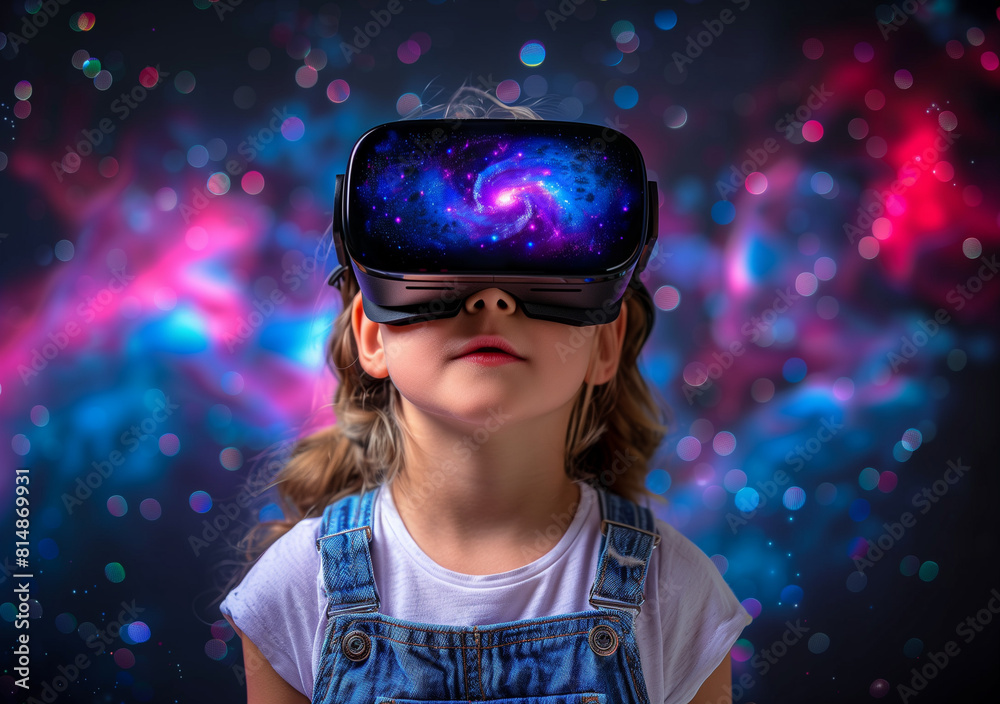 Space Exploration in Virtual Reality: Child's Metaverse Adventure Space Exploration in Virtual Reality: Child's Metaverse Adventure
