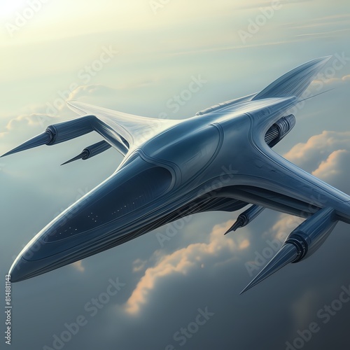 airplane in flight