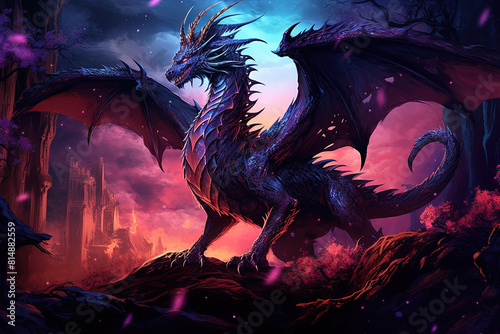 Majestic dragon.