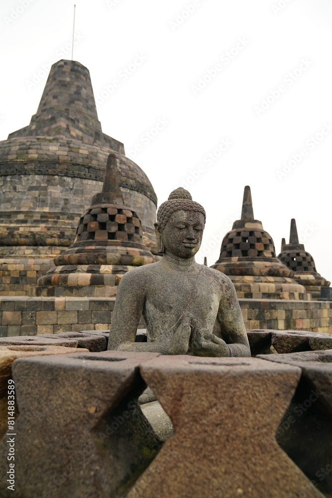 Fototapeta premium burobudur, indonisia, architecture