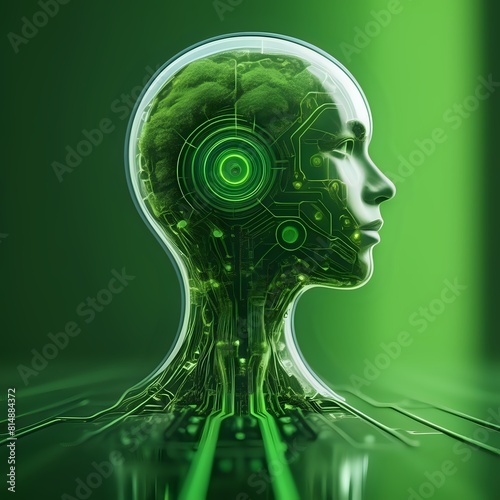 3d rendered illustration of a human brain