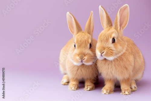 two red rabbits