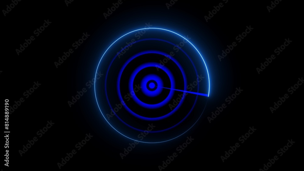 searching radar screen, technology radio waves signal. Neon light searching radar screen. searching radar screen, technology radio waves signal. Neon light searching radar screen.