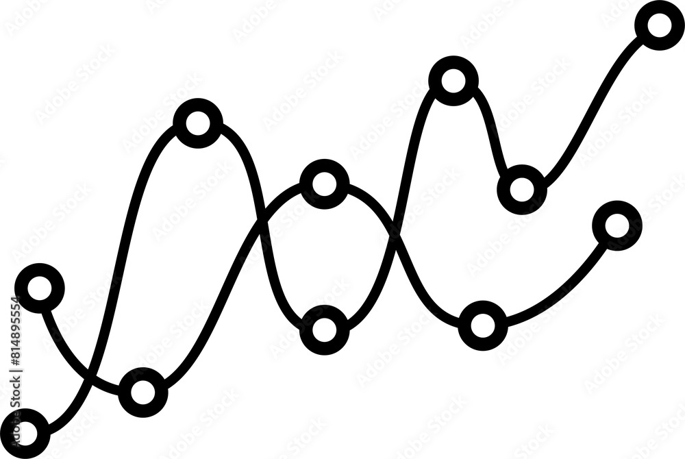 illustration of a set of silhouettes of keys