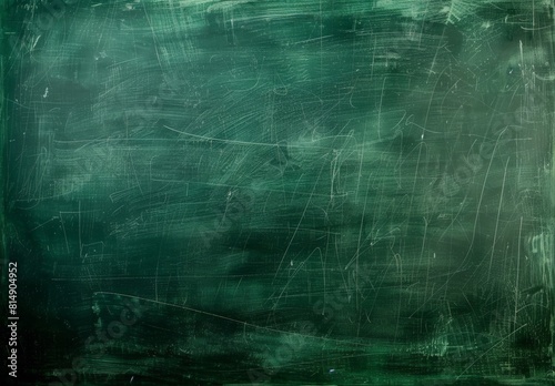 Old green balck chalkboard background texture with space for text or design  closeup. Blackboard background. Chalk board background. Green blackboard background. Vector illustration. 