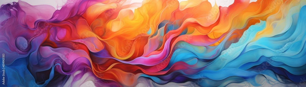 Vibrant image of entrepreneurial abstracts, a canvas where bold strokes and vivid colors blend to represent the dynamic nature of startup culture Vibrant image of entrepreneurial abstracts, a canvas where bold strokes and vivid colors blend to represent the dynamic nature of startup culture