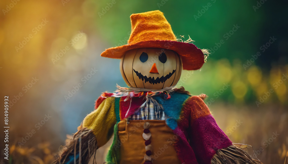 scarecrow in the field scarecrow in the field