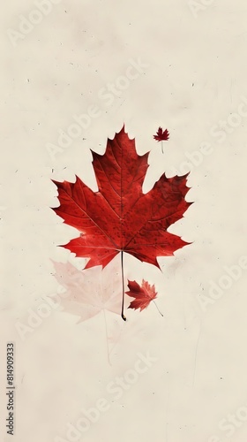 Maple Leaf For Victoria Day