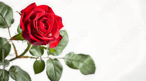 Roses  white background  the beauty of nature and their charming fragrance