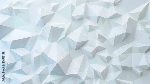 Stylized Geometric Abstract Minimalistic White and Gray Creative Background