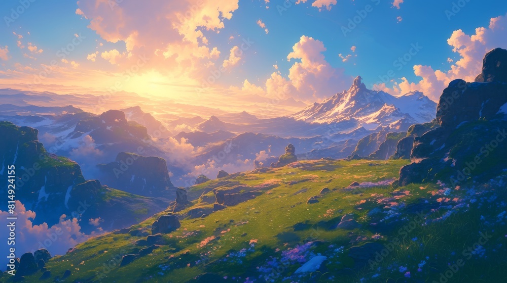 Dreamlike scenery for peaceful inspiration Dreamlike scenery for peaceful inspiration