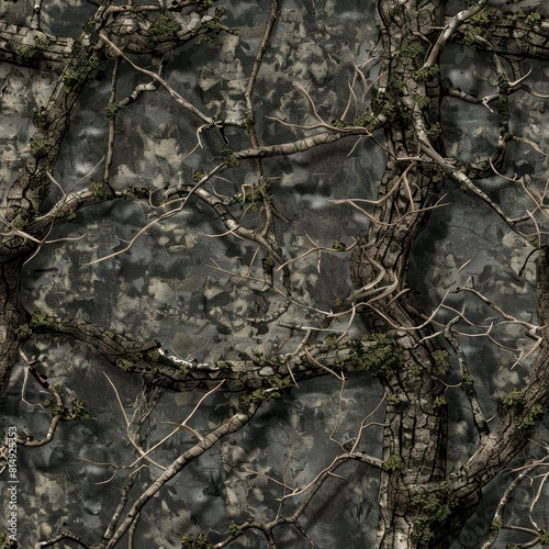 Camouflage Seamless Pattern Background