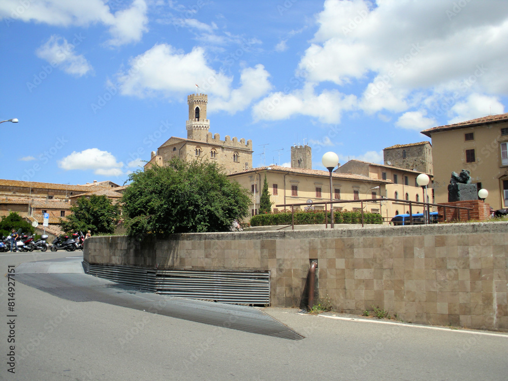 A view of the town of Volterra in Italy where the Twilight saga was set