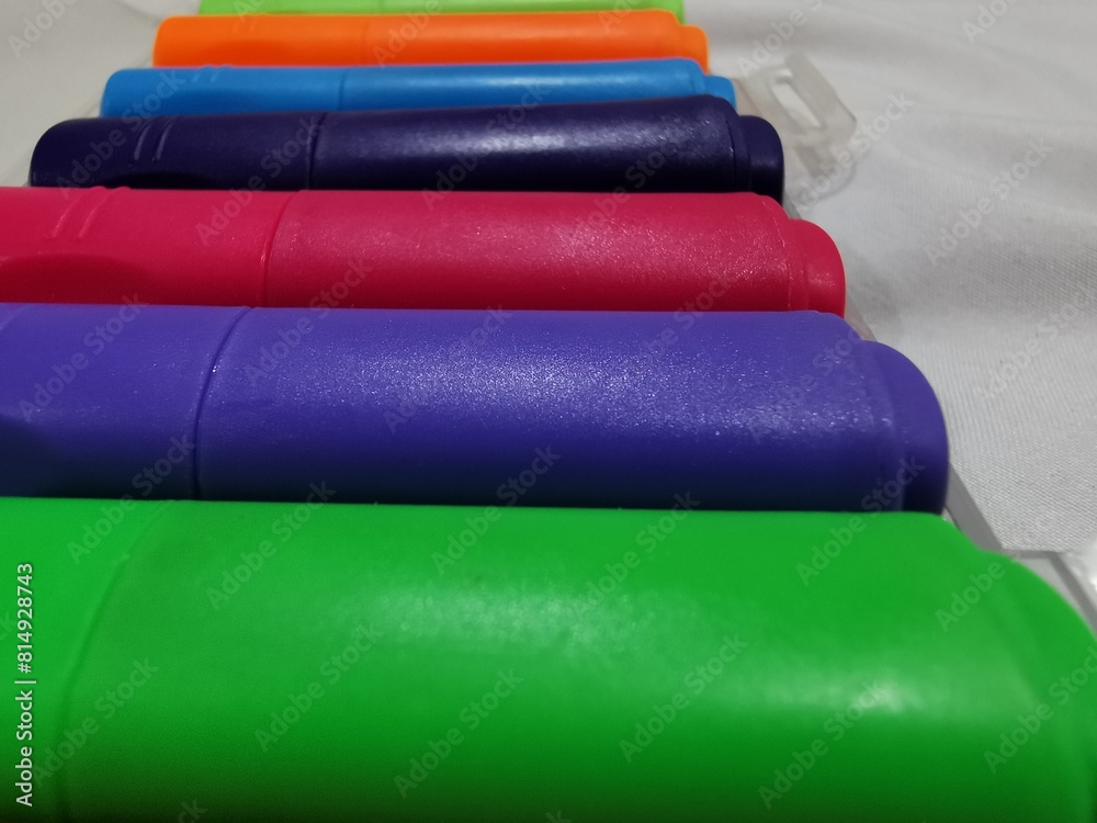 Close Up Of A Bundle Of Markers Close Up Of A Bundle Of Markers