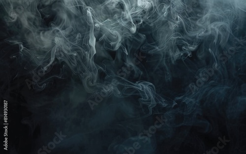 Unraveling the Dance of Smoke, The Fluidity of Smokes Movement, Elegant Swirls