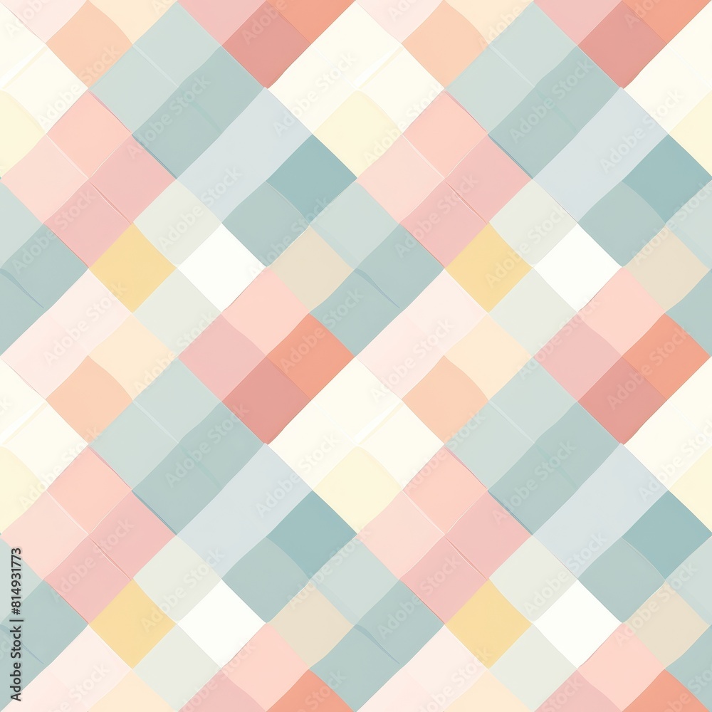 Square paper with a simple pastel pattern background Square paper with a simple pastel pattern background