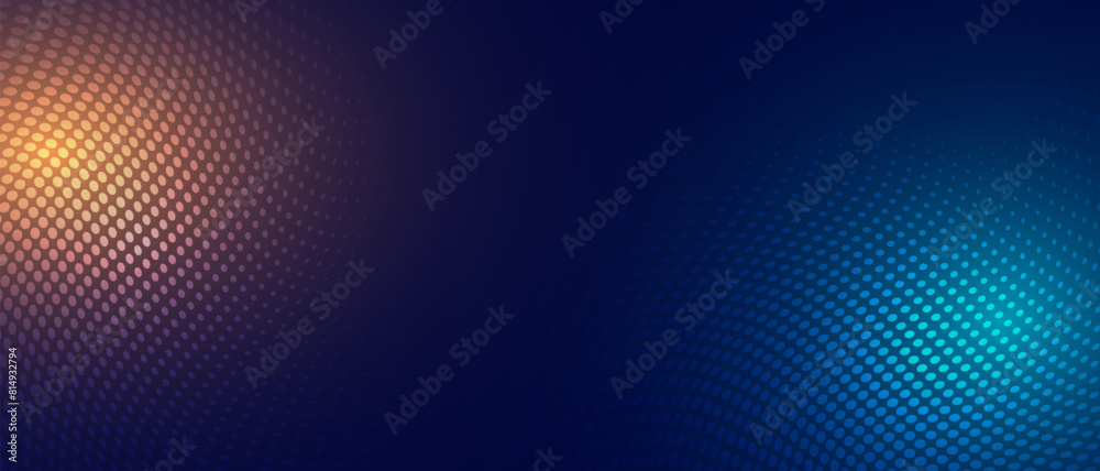 futuristic technology dots particles background