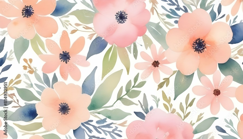 A watercolor floral pattern for a soft and feminin upscaled_4