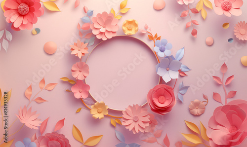Enchanted Paper Floral Glow