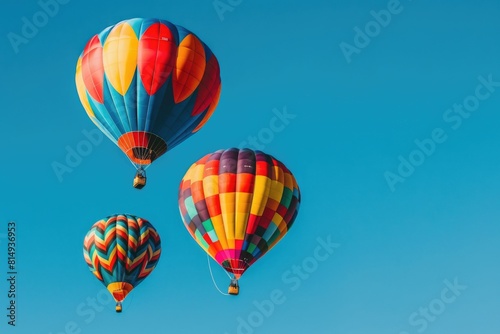 A Kaleidoscope of Vibrant Hues and Dynamic Forms, Hot Air Balloons, Dynamic Hot Air Balloons