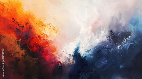 Abstract oil painting background 