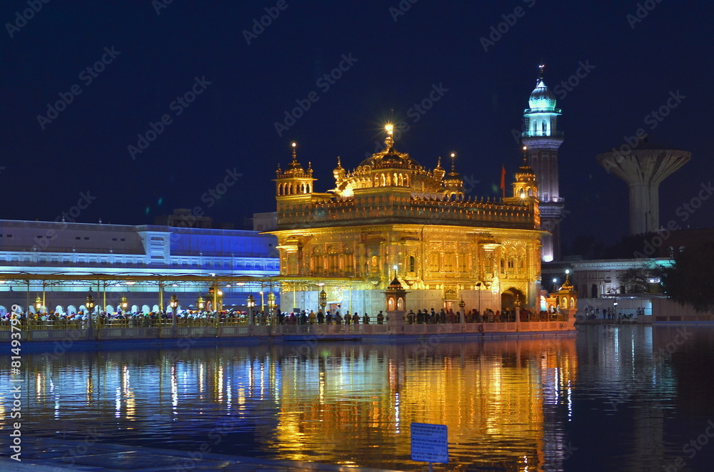 Obraz premium Golden temple India