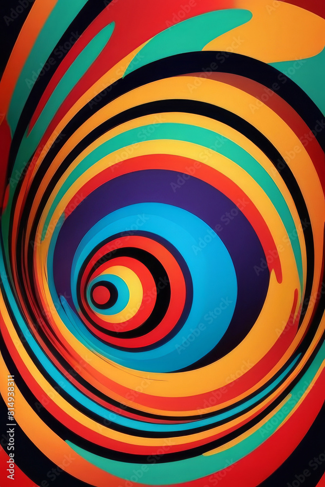 abstract modern color gradients with Psychic Waves abstract modern color gradients with Psychic Waves