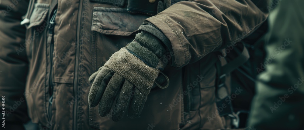 thermal insulating fabric, functional and used in cold weather gear thermal insulating fabric, functional and used in cold weather gear
