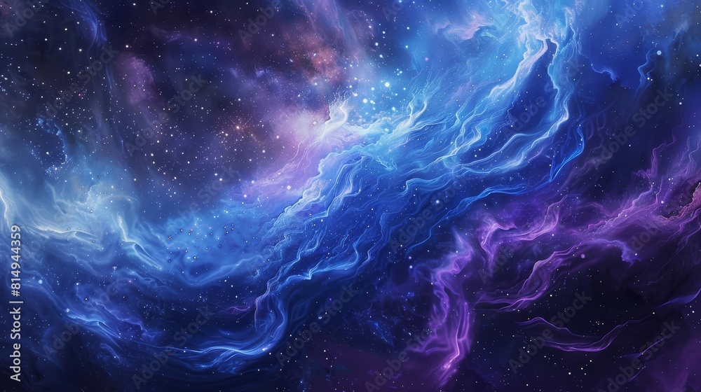 Celestial panorama of swirling galaxies backdrop Celestial panorama of swirling galaxies backdrop
